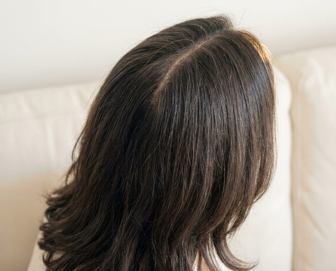 unshaved-fue-donor-back-of-head-scattered-extraction